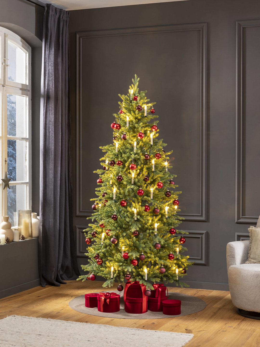Künstlicher Weihnachtsbaum 120 cm "Norwegen" (ohne Beleuchtung)